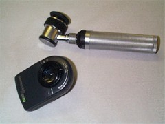 Diff�rents mod�les de dermoscopes